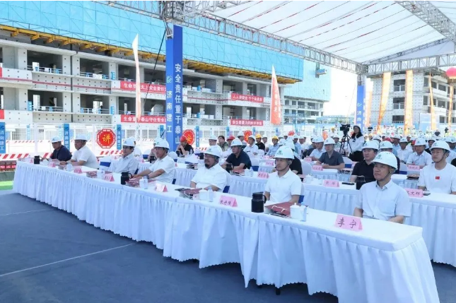 2023年市中区住建系统“安全生产月”启动仪式于中博·谦崇云境顺利举行(图2)